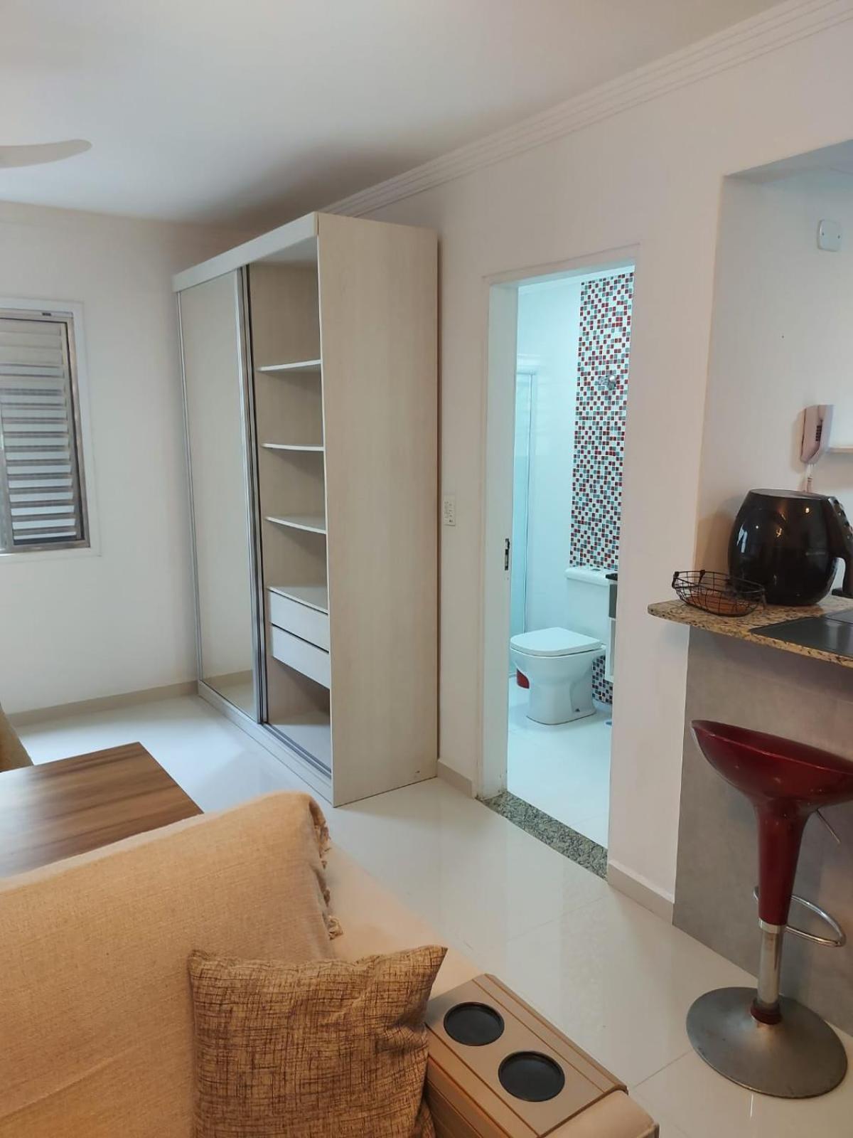 Apartamento Estudio Em Caraguatatuba Com Garagem Exterior photo